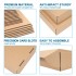 Denozer 12x9x4 Shipping Boxes Set of 20, Medium Kraft Corrugated Cardboard Boxes - for Small Business Supplies Packaging, Packing Boxes, Mailer Boxes and Gift Box